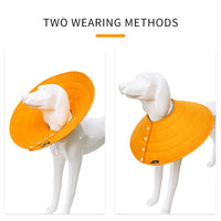 Thumbnail for Pet Dog Cat Elizabethan Collar Nylon Adjustable Cone Mesh Recovery