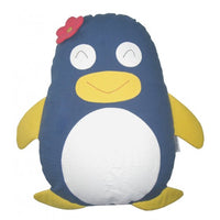 Thumbnail for Penguin Cuddling Cushion Grey