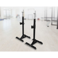 Thumbnail for Squat Rack Stand Pair Bench Press Weight Lifting Barbell