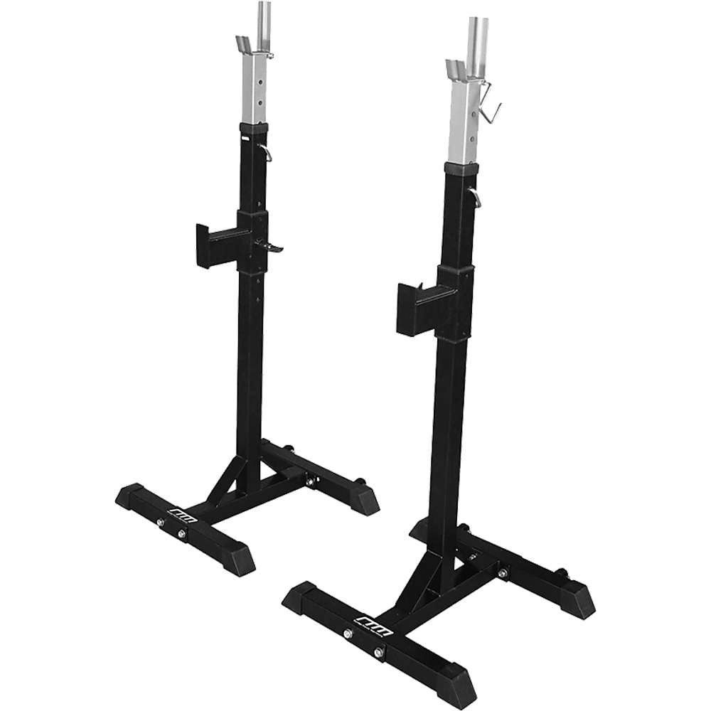 Squat Rack Stand Pair Bench Press Weight Lifting Barbell