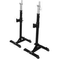 Thumbnail for Squat Rack Stand Pair Bench Press Weight Lifting Barbell