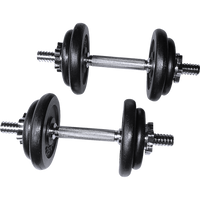 Thumbnail for Weight Set Barbell Dumbell Dumb Bell Gym 50kg Plate