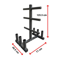 Thumbnail for Olympic Weight Tree Bar Rack Holder Storage