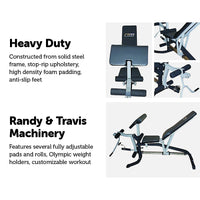 Thumbnail for FID Flat Incline Decline Bench Press w/ Leg Extension