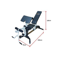 Thumbnail for FID Flat Incline Decline Bench Press w/ Leg Extension