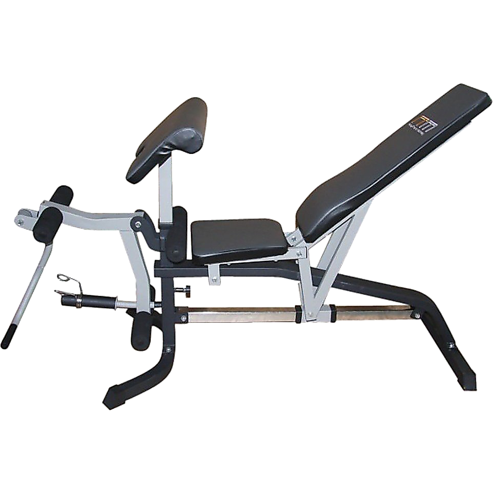 FID Flat Incline Decline Bench Press w/ Leg Extension