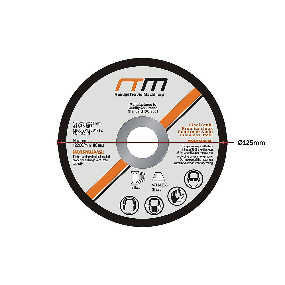 125mm 5" Cutting Disc Wheel for Angle Grinder x50