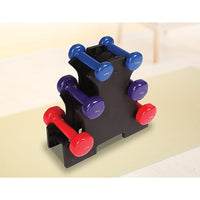 Thumbnail for 6-Piece Dumbbell Set with Rack