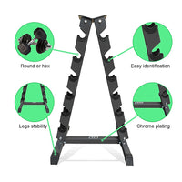 Thumbnail for Steel Vertical Dumbbell Rack Weight Stand