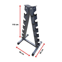 Thumbnail for Steel Vertical Dumbbell Rack Weight Stand