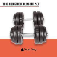 Thumbnail for 30KG Adjustable Dumbbell Set