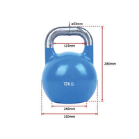 Thumbnail for 8KG, 12KG, 16KG Pro-Grade Steel KettleBell Set