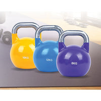 Thumbnail for 8KG, 12KG, 16KG Pro-Grade Steel KettleBell Set