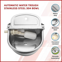 Thumbnail for Automatic Water Trough Stainless Steel 304 Bowl