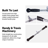 Thumbnail for Randy & Travis Rubber Coated Solid Straight Bar Attachment