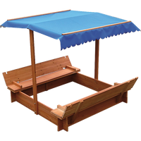 Thumbnail for Kids Wooden Toy Sandpit with Canopy