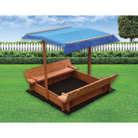 Thumbnail for Kids Wooden Toy Sandpit with Canopy