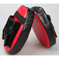 Thumbnail for 2 x Thai Boxing Punch Focus Gloves Kit Training Red & Black