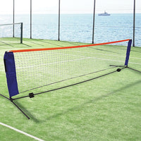 Thumbnail for 6 Meters Portable Foldable Mini Tennis Net & Post Set