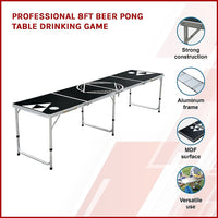 Thumbnail for Professional 8ft Beer Pong Table Drinking Game