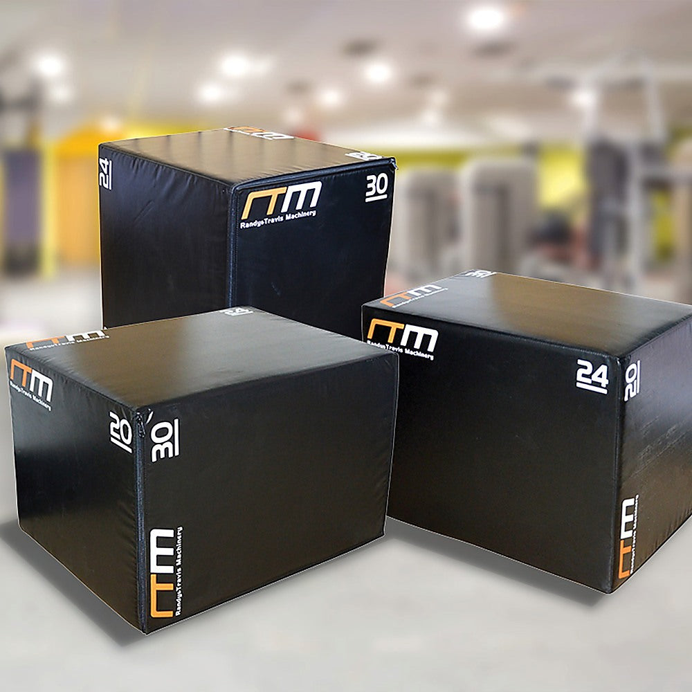 3 IN 1 Foam Plyo Games Plyometric Jump Box