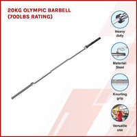 Thumbnail for 20kg Olympic Barbell (700lbs Rating)