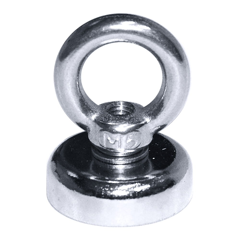 12Kg SALVAGE Strong MAGNET N52 Neodymium Eyebolt Circular Ring