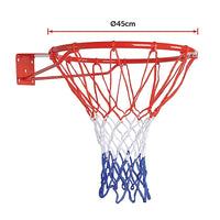 Thumbnail for Pro Size Wall Mounted Basketball Hoop Ring Goal Net Rim Dunk Shooting Outdoor