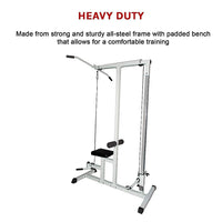 Thumbnail for Home Fitness Multi Gym Lat Pull Down Workout Machine Bench Exercise