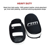 Thumbnail for MMA Kick Boxing Pads Curved Strike Shield Punching Bag Focus Arm Muay Thai