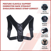 Thumbnail for Posture Clavicle Support Corrector Back Straight Shoulders Brace Strap Correct