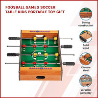 Thumbnail for Foosball Games Soccer Table Kids Portable Toy Gift