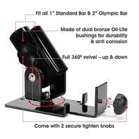 Thumbnail for T Bar Row Landmine Platform 360-degree Swivel Fits 1