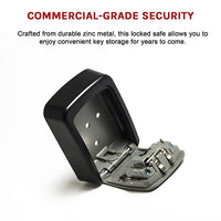 Thumbnail for Commercial Grade Lock Wall Mounted Key Safe Storage Lock Box security