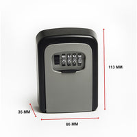 Thumbnail for Commercial Grade Lock Wall Mounted Key Safe Storage Lock Box security