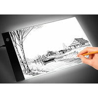 Thumbnail for A4 LED Light Box Tracing Board Art Design Stencil Tattoo Copy Drawing Pad