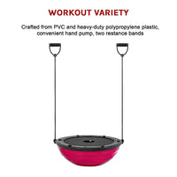 Thumbnail for Yoga Balance Trainer Exercise Ball for Arm, Leg, Core Workout with Pump, 2 Resistance Bands