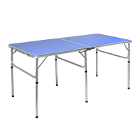 Thumbnail for 152cm Portable Tennis Table, Folding Ping Pong Table Game Set