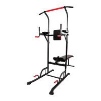 Thumbnail for Power Tower Pull Up Weight Bench Dip Multi Station Chin Up Home Gym Equipment