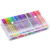 Thumbnail for Glitter Gel Pens (100 pack) with 2.5X More Ink - Craft, Kids & Adult Colouring