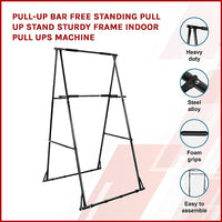 Thumbnail for Pull-up Bar Free Standing Pull up Stand Sturdy Frame Indoor Pull Ups Machine