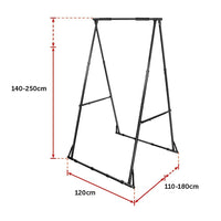 Thumbnail for Pull-up Bar Free Standing Pull up Stand Sturdy Frame Indoor Pull Ups Machine