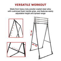 Thumbnail for Pull-up Bar Free Standing Pull up Stand Sturdy Frame Indoor Pull Ups Machine