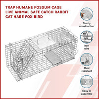 Thumbnail for Trap Humane Possum Cage Live Animal Safe Catch Rabbit Cat Hare Fox Bird