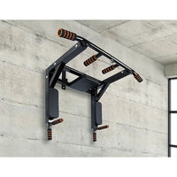 Thumbnail for Heavy Duty Wall Mounted Power Station - Knee Raise - Pull Up - Chin Up -Dips Bar