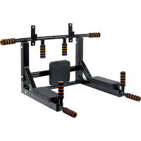 Thumbnail for Heavy Duty Wall Mounted Power Station - Knee Raise - Pull Up - Chin Up -Dips Bar