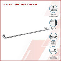 Thumbnail for Single Towel Rail - 615mm