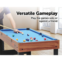 Thumbnail for 4FT 3-in-1 Games Foosball Soccer Hockey Pool Table