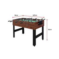 Thumbnail for 4FT 3-in-1 Games Foosball Soccer Hockey Pool Table