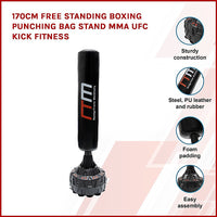 Thumbnail for 170cm Free Standing Boxing Punching Bag Stand MMA UFC Kick Fitness